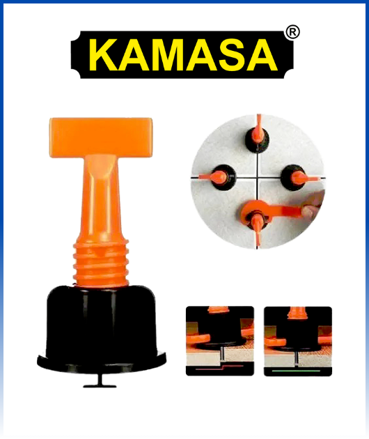 (KM1720) JGO DE SEPARADOR DE NIVELACION 1.5MM (50 PZASX BOLSA) KAMASA