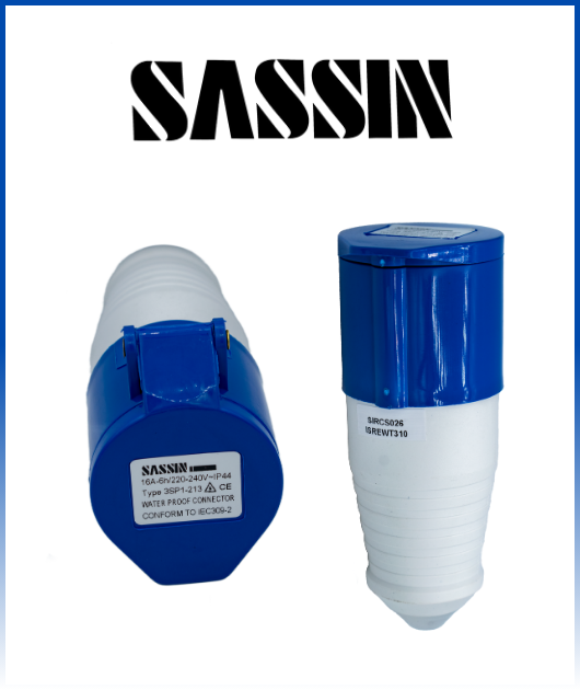 (31451) TOMA CONECTO INDUSTRIAL 3SP1-213 2P+T 16A 220-240V SASSIN