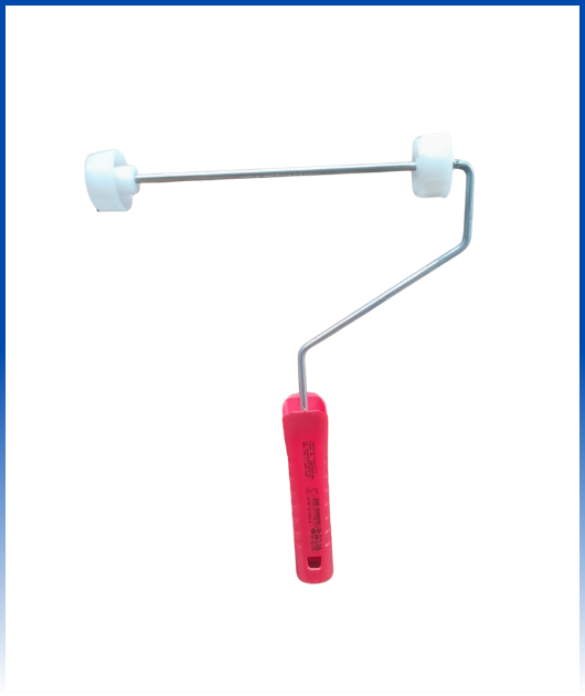 (320-23SR) MANGO ROJO S/ROSCA T/PUSH & PULL P/RODILLO 23CM-9