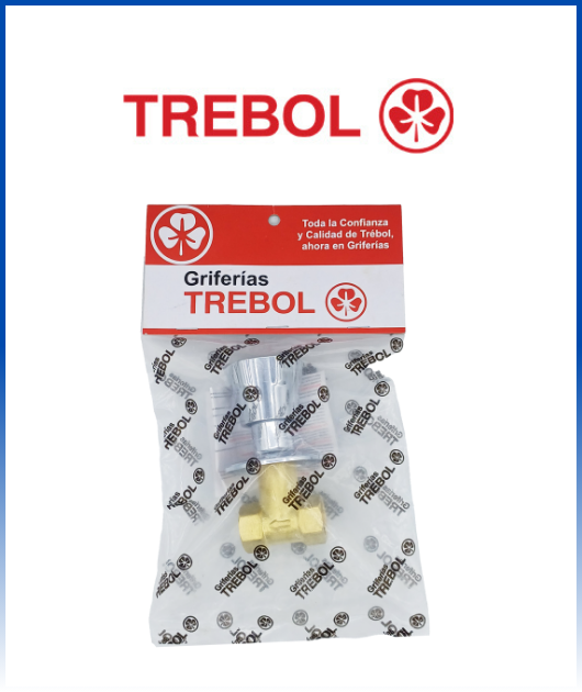 (610000452) DUCHA LLAVE ECO EMPOTRADA S/SALIDA TREBOL