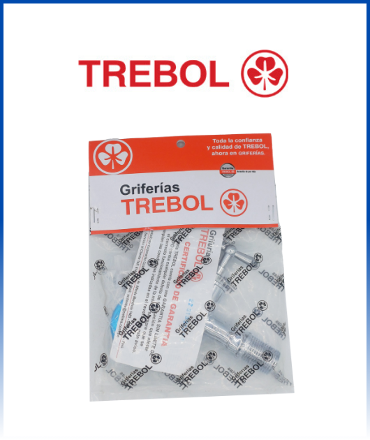 (610000457) LAVANDERIA LLAVE ECO PARED TIPO T TREBOL