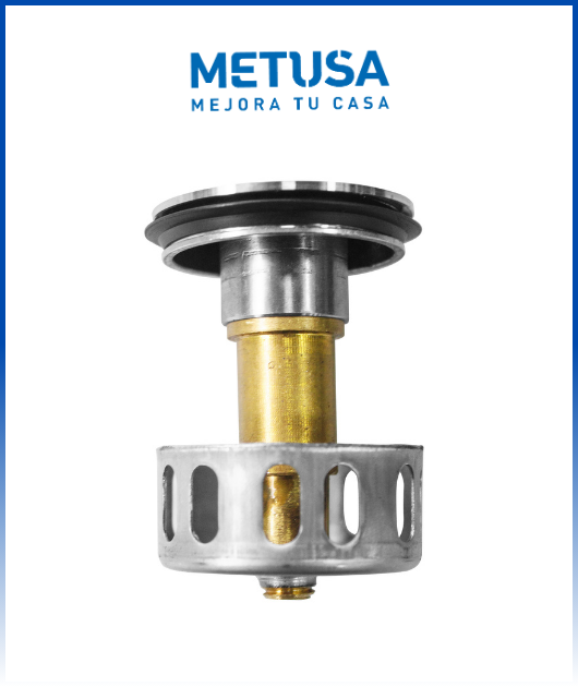 (MASR019) PUSH ESTANDAR ULTRAINOX PARA DESAGÜE 1 1/4