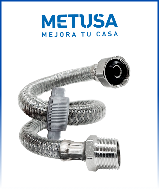 (MAST544R) TUBO ABASTO AINOX. REFORZADO 1/2 X 1/2 X 60 M-H (100) METUSA