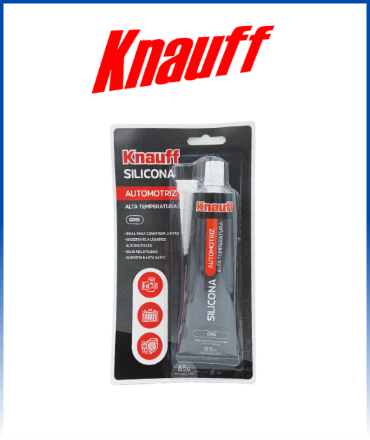 SILICONA AUTOMOTRIZ GRIS 85GR KNAUF